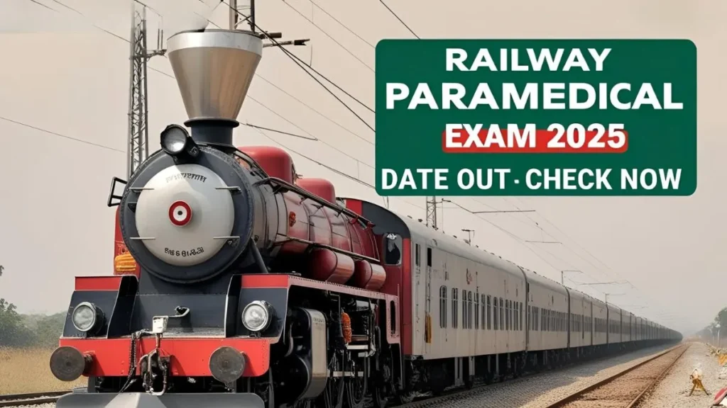 Railway RRB Paramedical Exam 2025 Date Out – Check Now 3 Railway RRB Paramedical Exam 2025 Date Out – Check Now