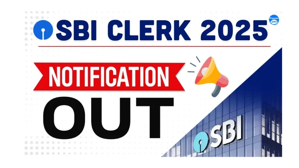 SBI Bank Clerk Vacancy 2025
